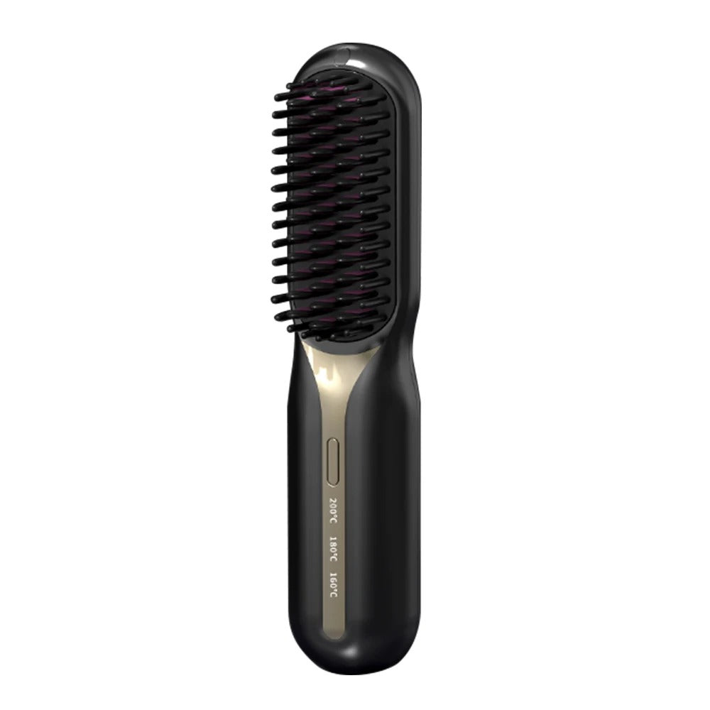 NEW!!! Mini Wireless 2-IN-1 Hair straighter Brush